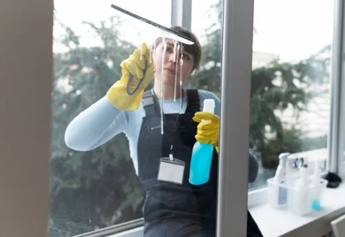 Nettoyage de vitres intérieures et extérieures à Treize-Vents